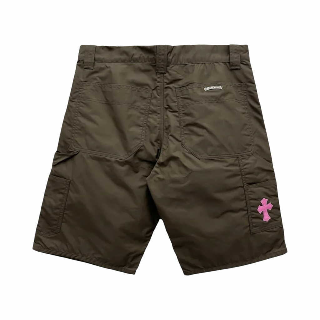 Chrome Hearts Double Knee Carpenter Shorts Brown