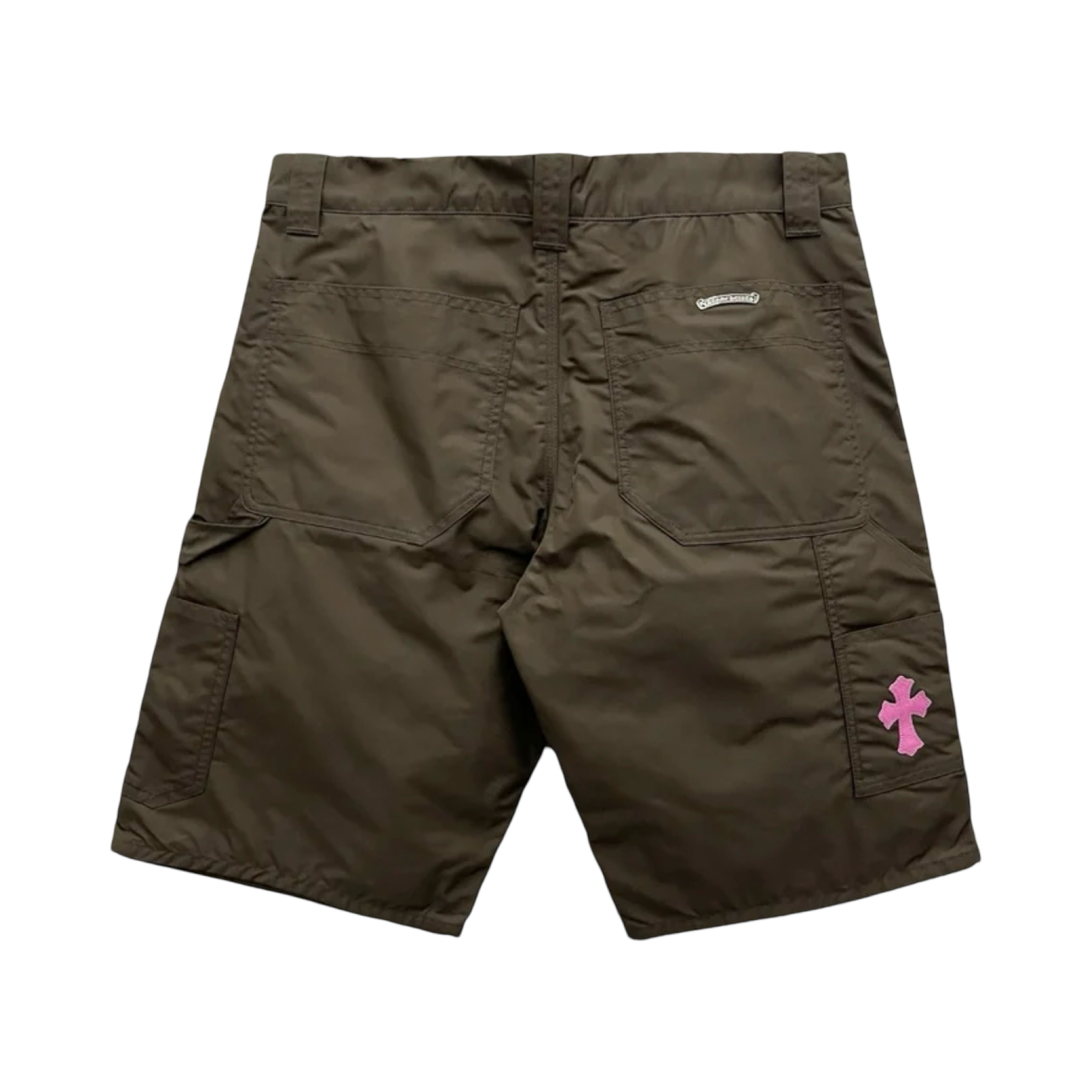 Chrome Hearts Double Knee Carpenter Shorts Brown