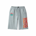 Happy Memories Don't Die 3/4 Olympic Shorts Grey