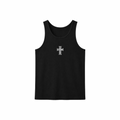 Happy Memories Don't Die Holy Cross Tank Top Black