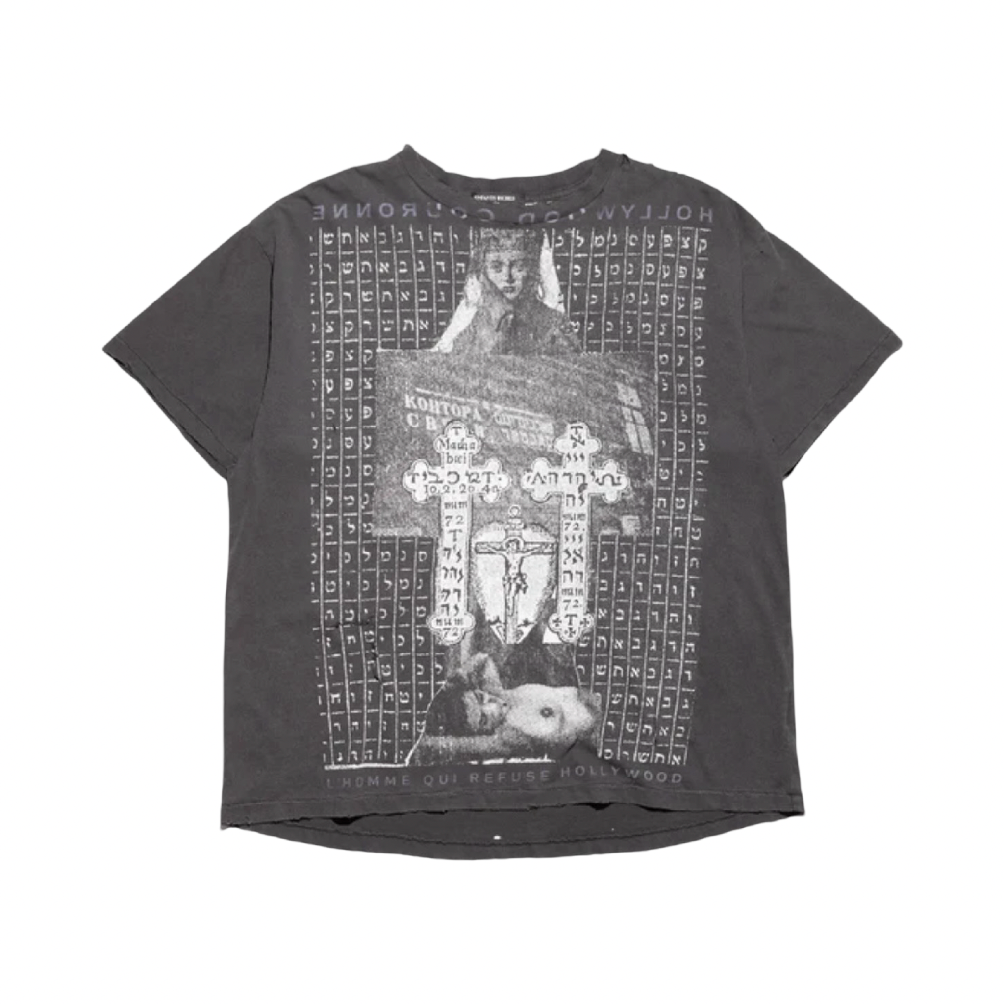 Enfants Riches Déprimés Hollywood Couronne Tee