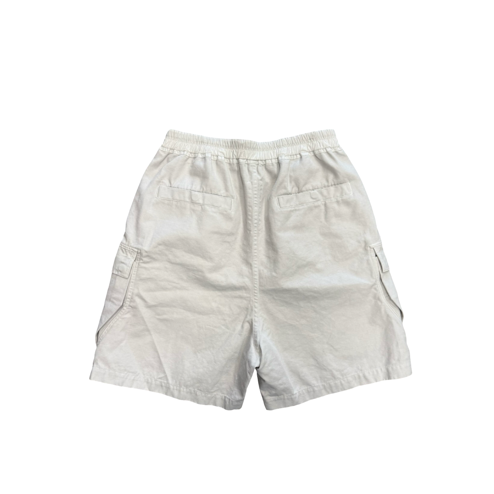 Rick Owens DRKSHDW Cargobela Shorts Canvas Milk