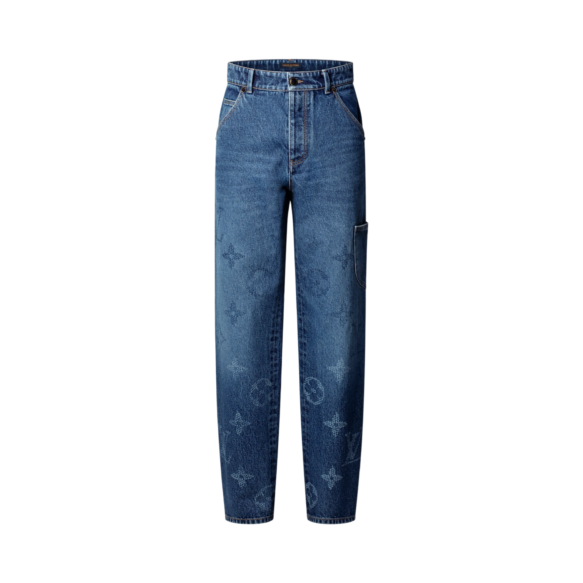 Louis Vuitton Workwear Monogram Pants Dark Wash