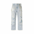 Paly Hollywood Studded Straight Leg Jeans