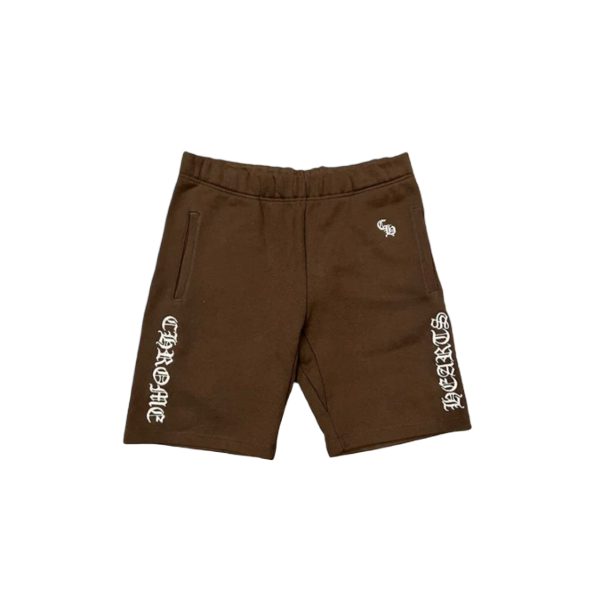 Chrome Hearts Slo Ride Embroidered Shorts Brown