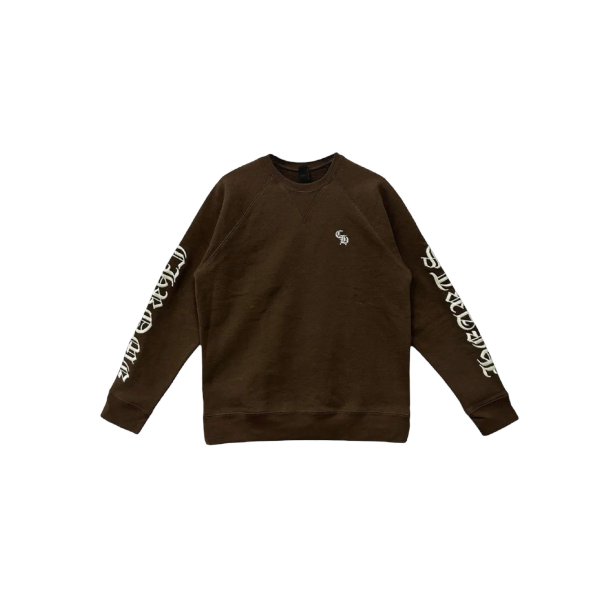 Chrome Hearts Slo Ride Embroidered Crewneck Brown