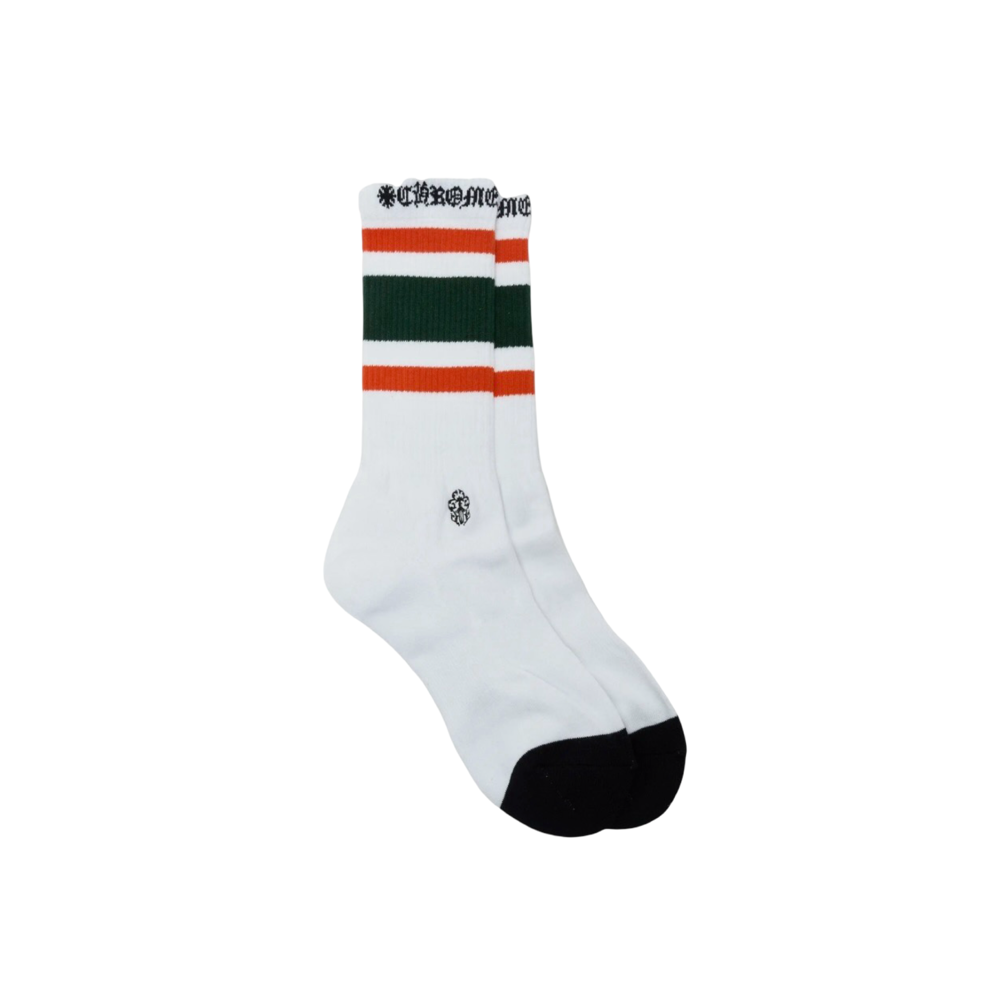 Chrome Hearts Sport Men Green/Orange Socks
