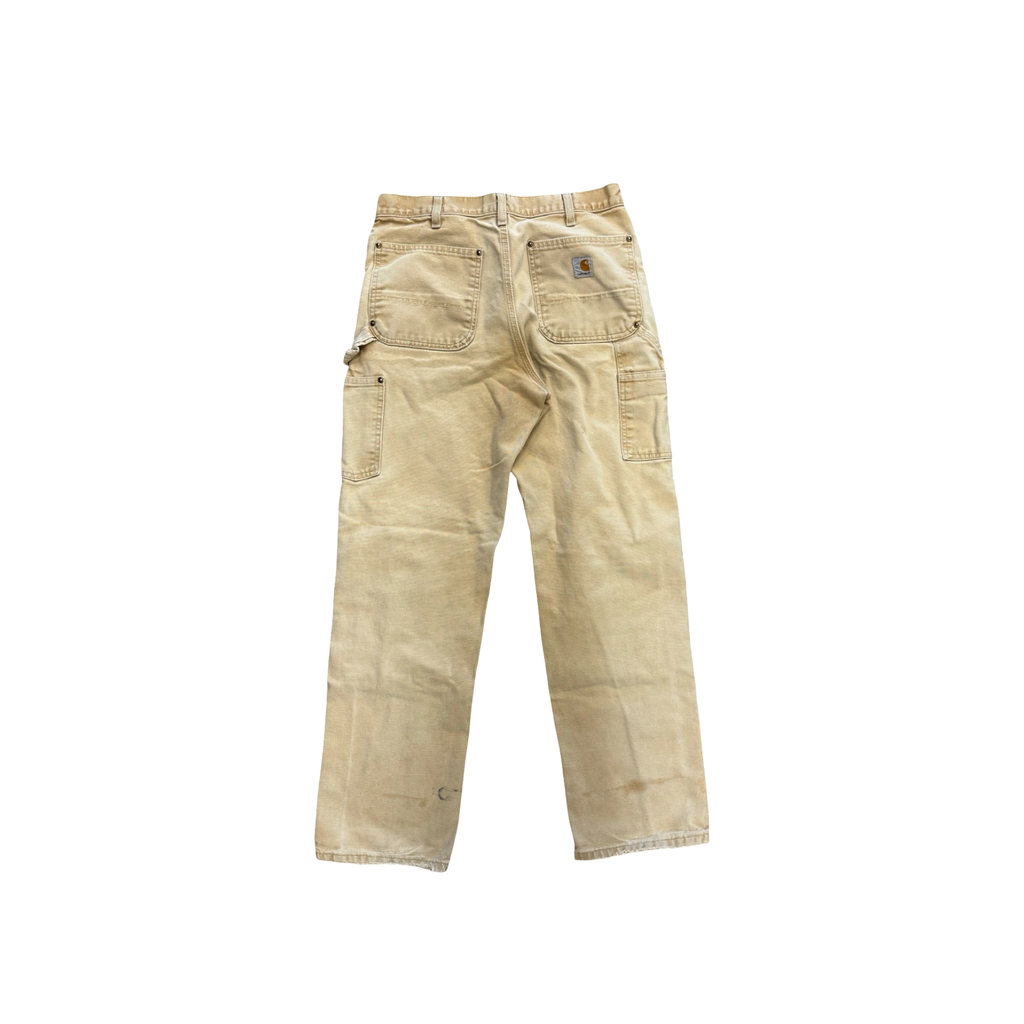 Carhartt Vintage Repaired  Double Knee Tan Pants