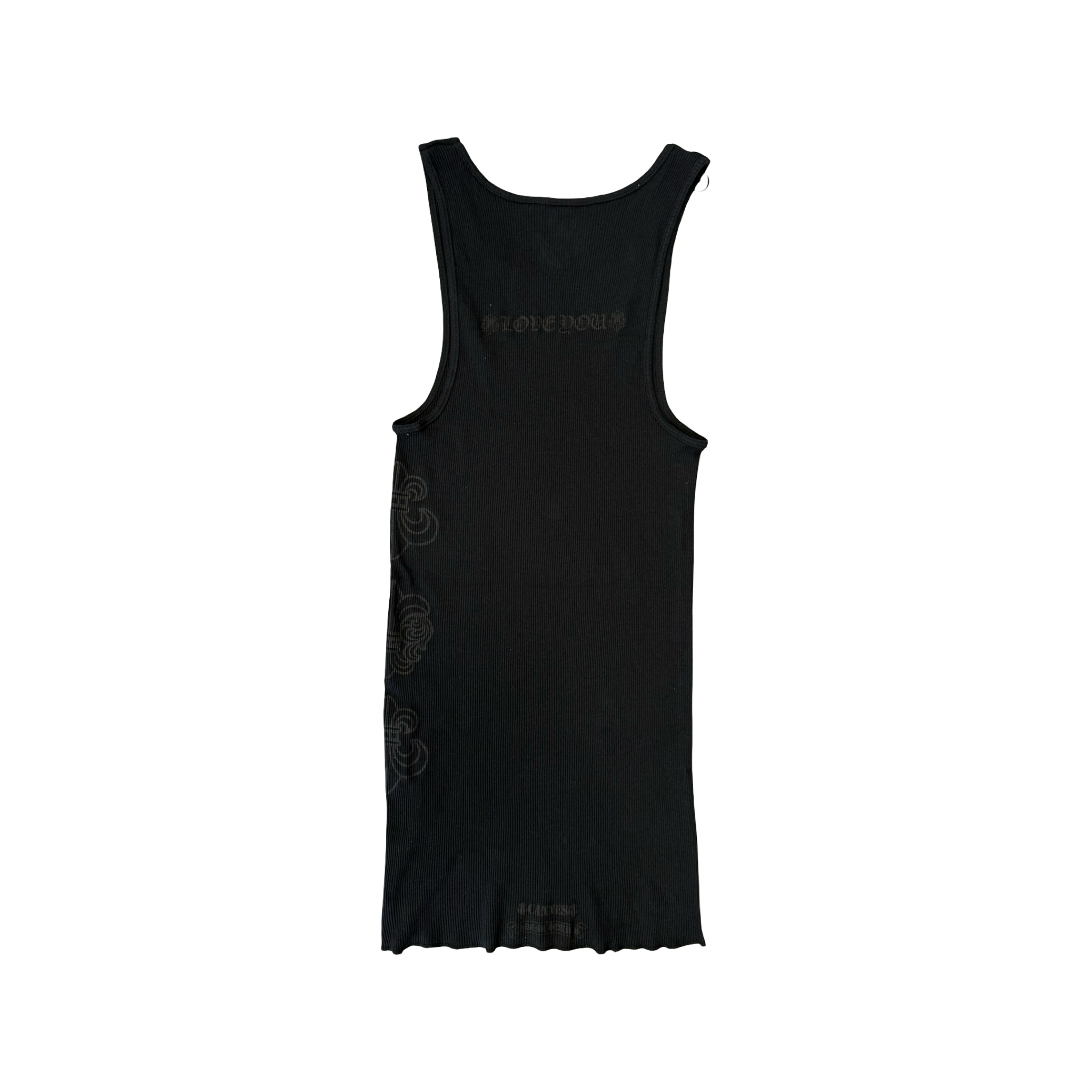 Chrome Hearts Cannes Exclusive Love You Tank Black/Black