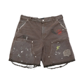 Paly This Guy Double Knee Carpenter Shorts Brown
