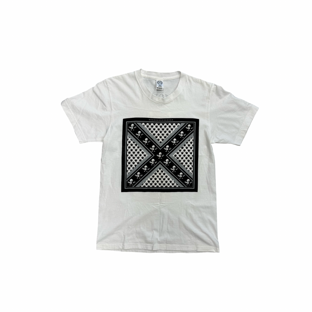 Chrome Hearts Foti Bandana Flag T Shirt White