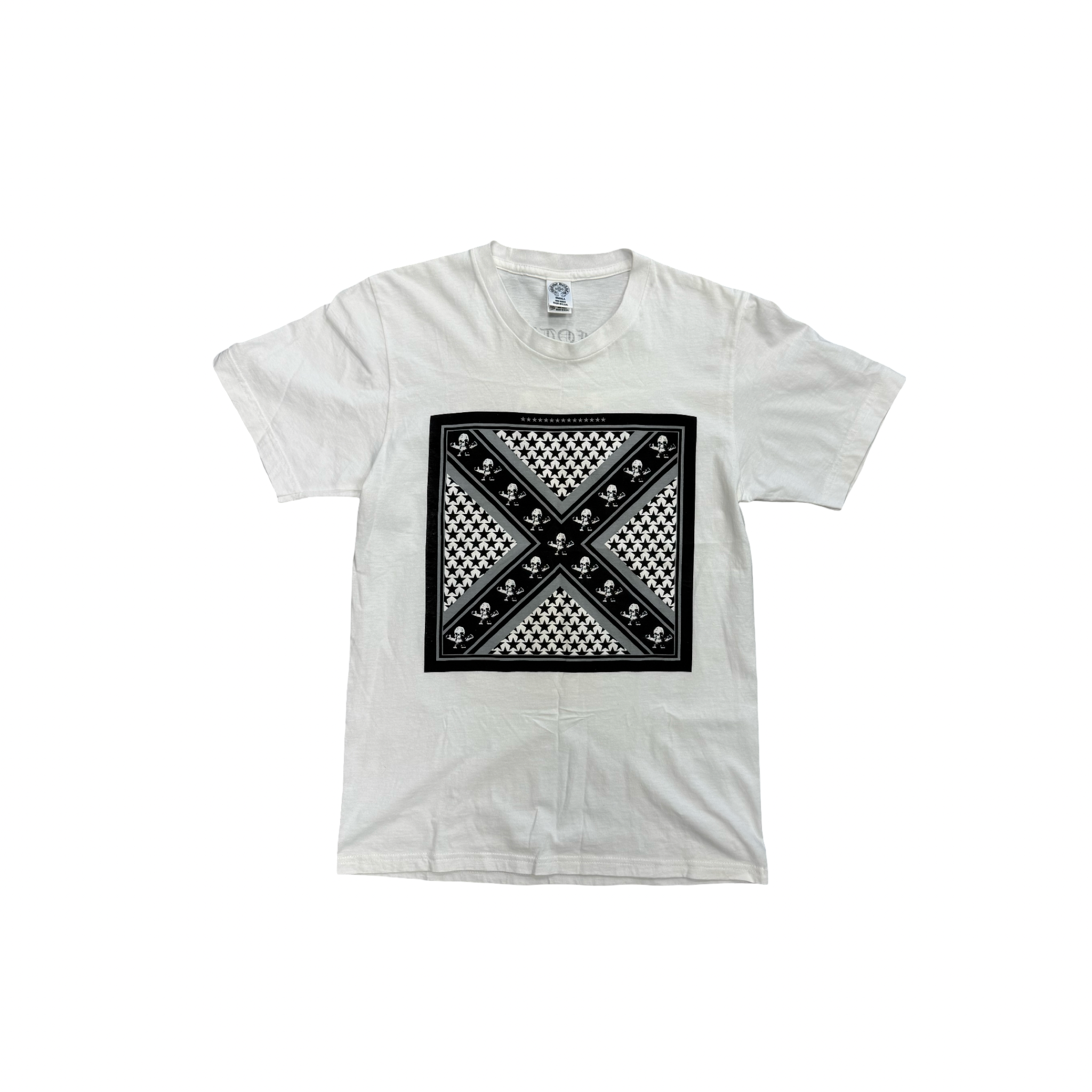 Chrome Hearts Foti Bandana Flag T Shirt White