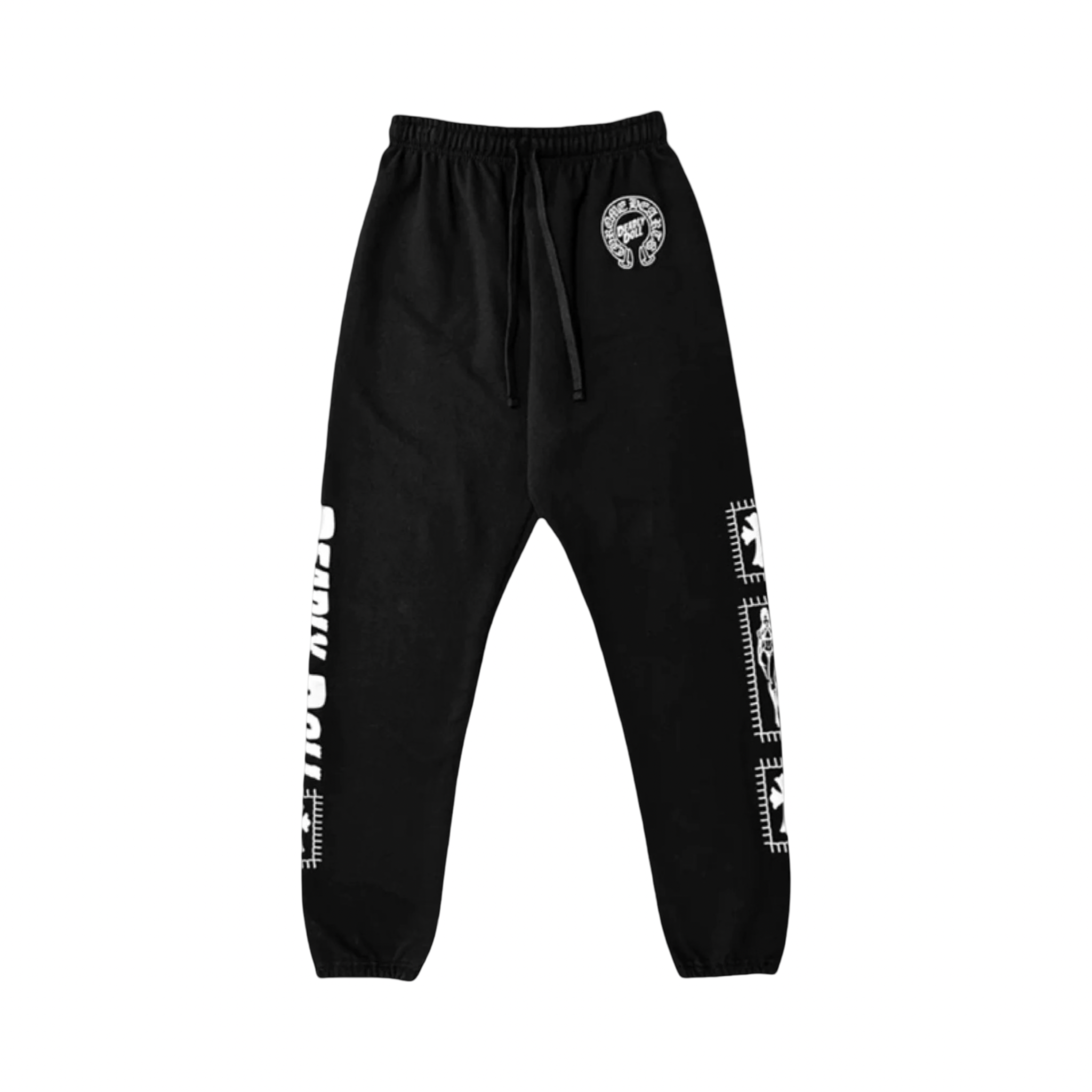 Chrome Hearts Deadly Doll Dagger Sweats Black