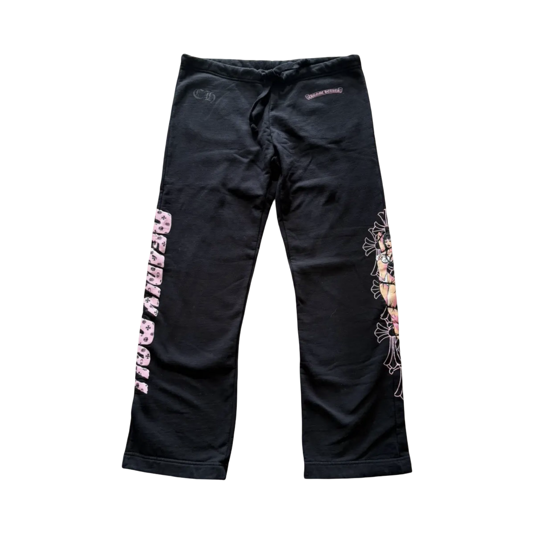 Chrome Hearts Black Deadly Doll Sweats