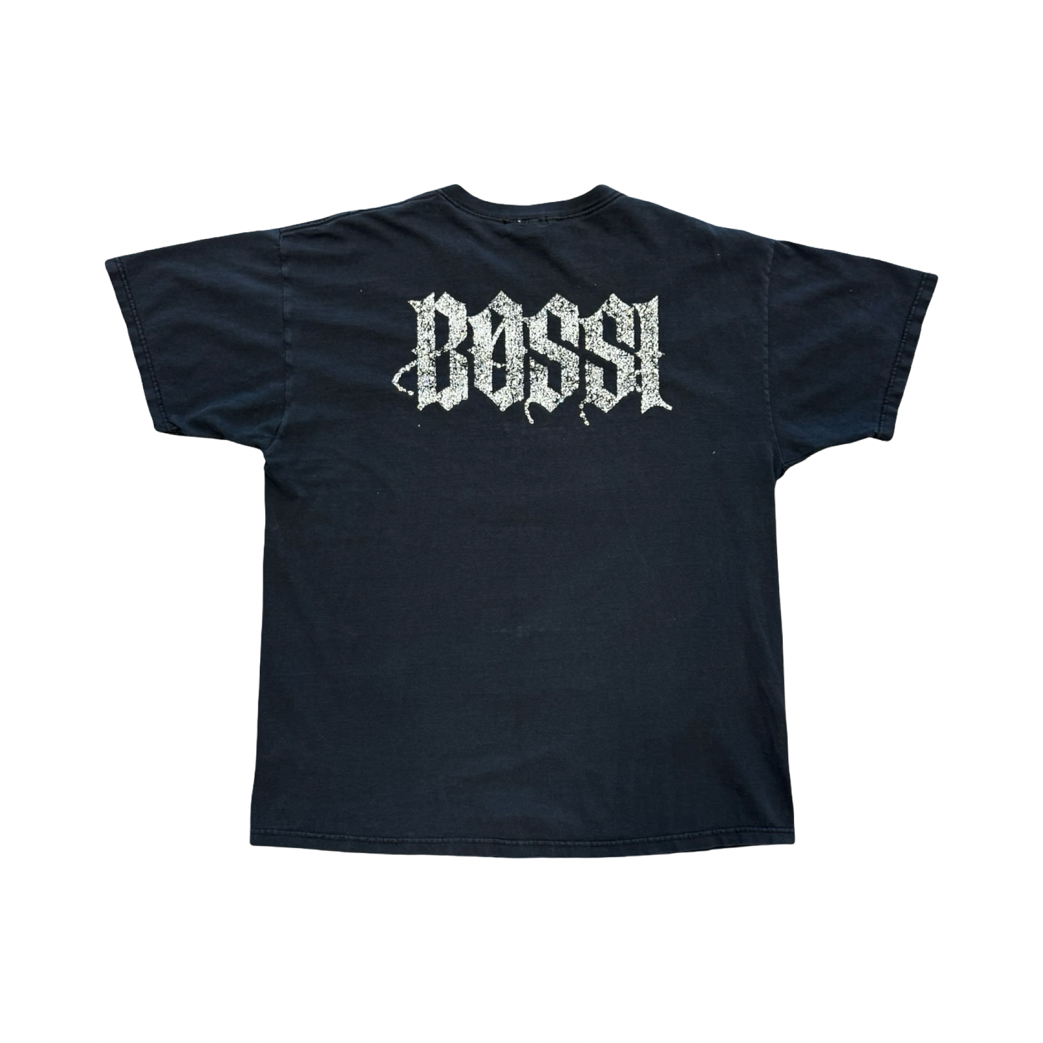 BOSSI Vintage Silence is Golden Tee Black