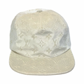 Louis Vuitton Monogram Velvet Hat Cream
