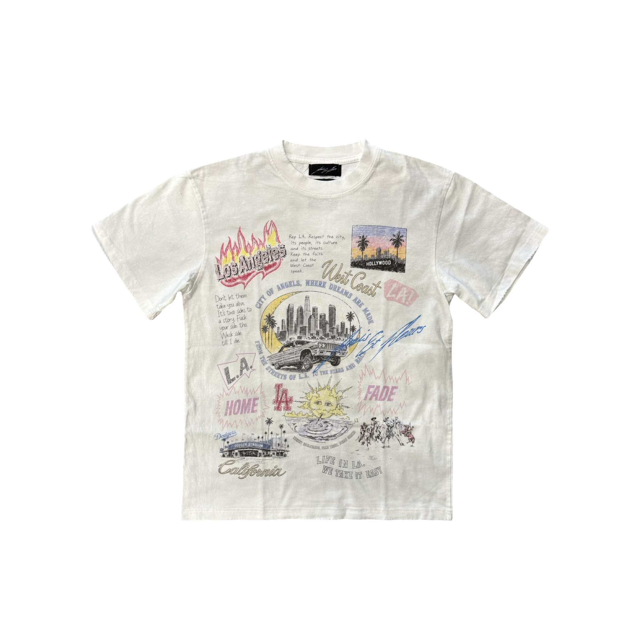 Amis Et Fleurs California Dreams Tee