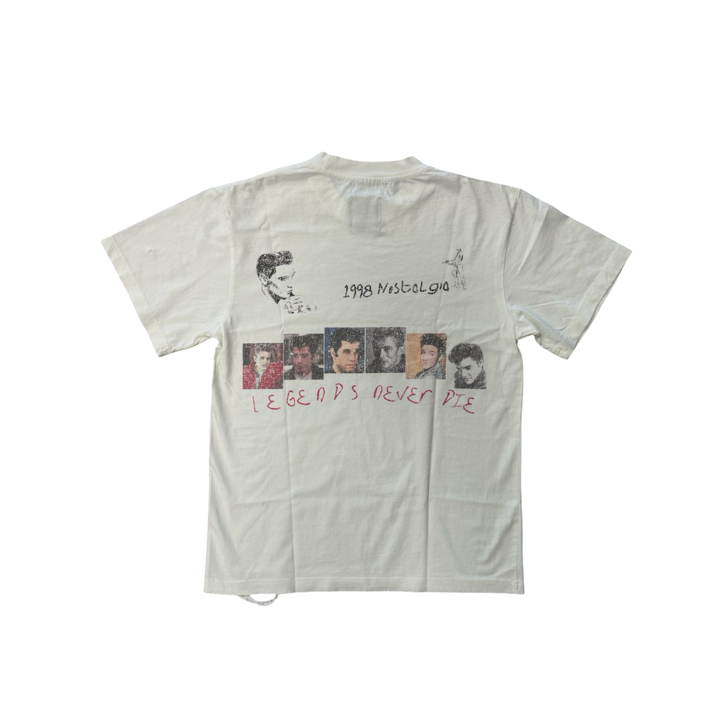 Amis Et Fleurs Legends Never Tee White