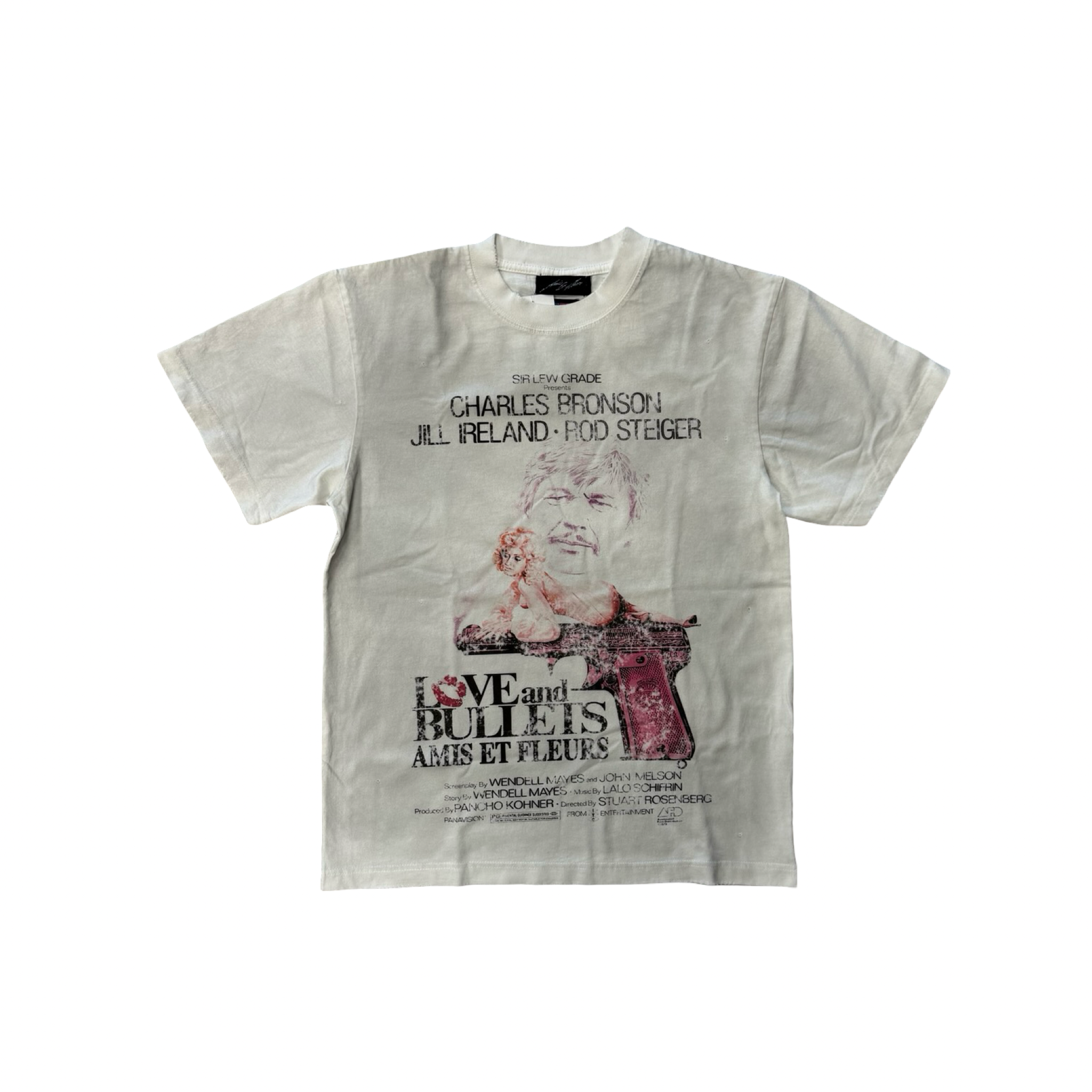 Amis Et Fleurs Love & Bullets Tee