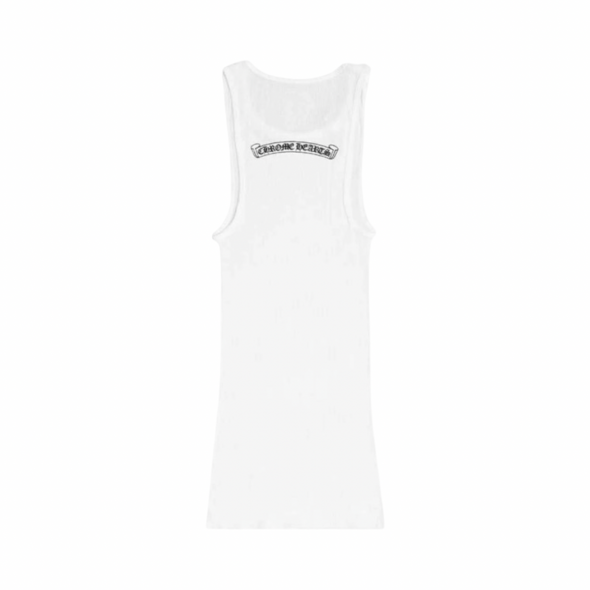 Chrome Hearts Neck Logo Tank White/Black