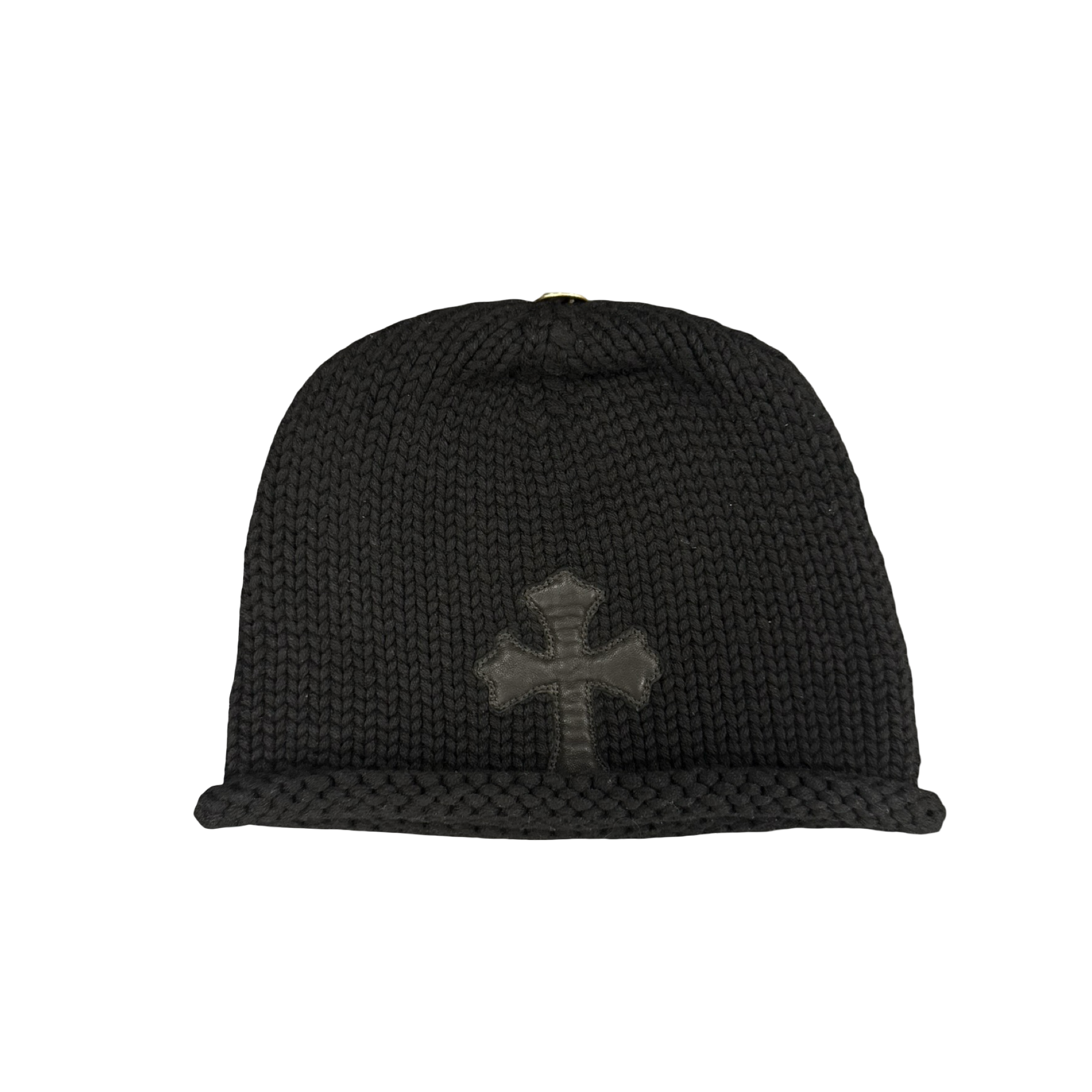Chrome Hearts Cross Patch Beanie Black
