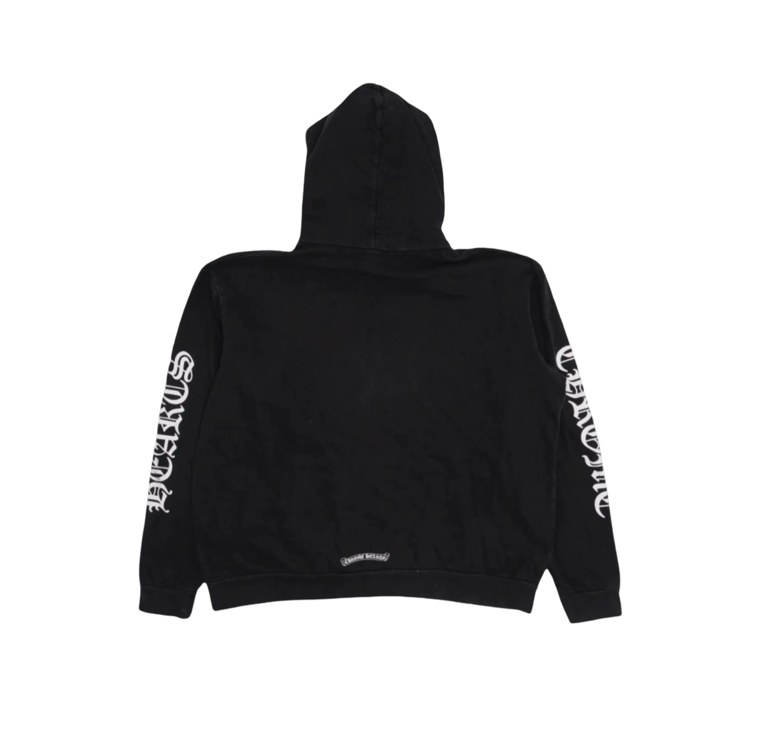 Chrome Hearts Thermal Lined Vertical Logo Black Zip Up