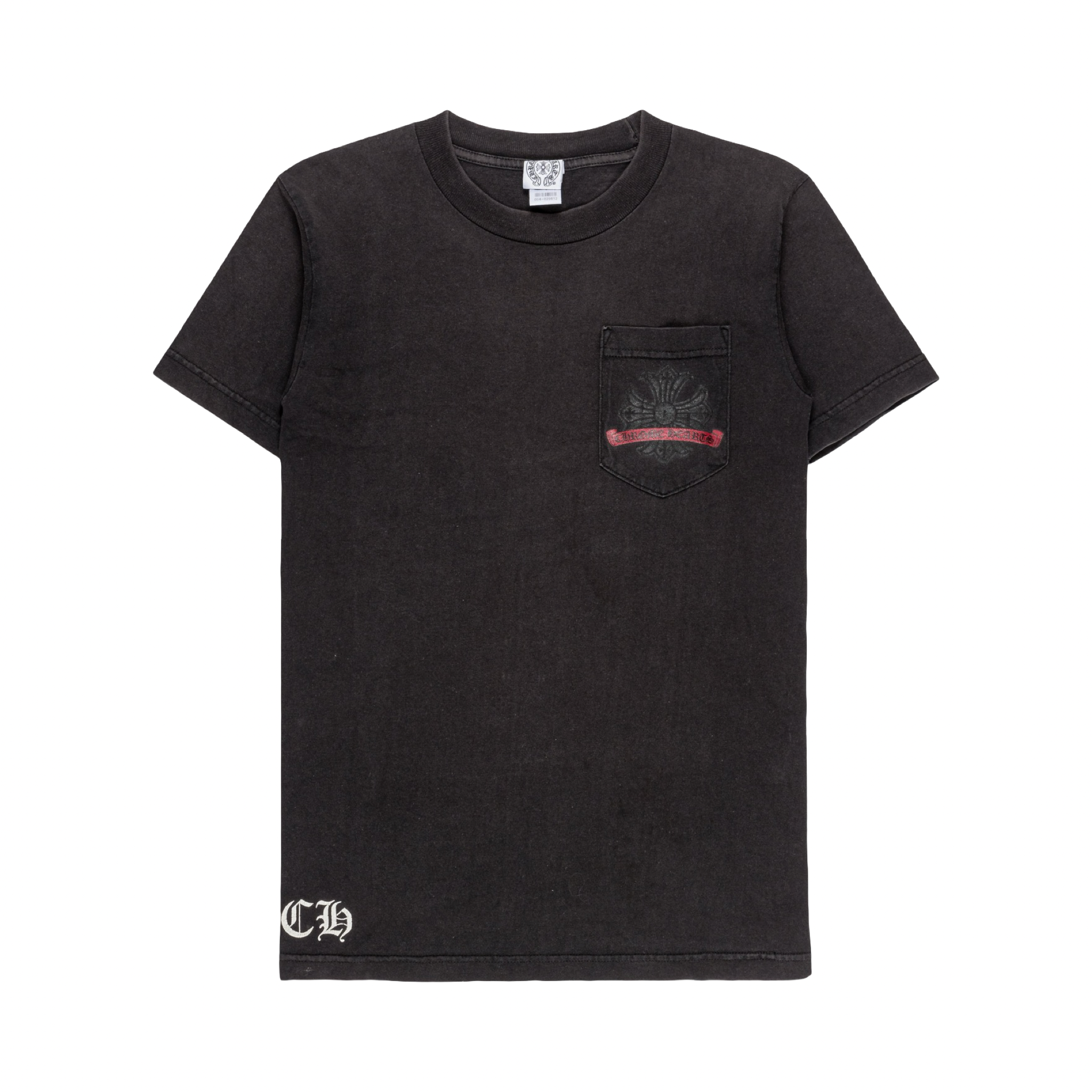 Chrome Hearts Vintage Horseshoe Vintage Pocket Tee Black