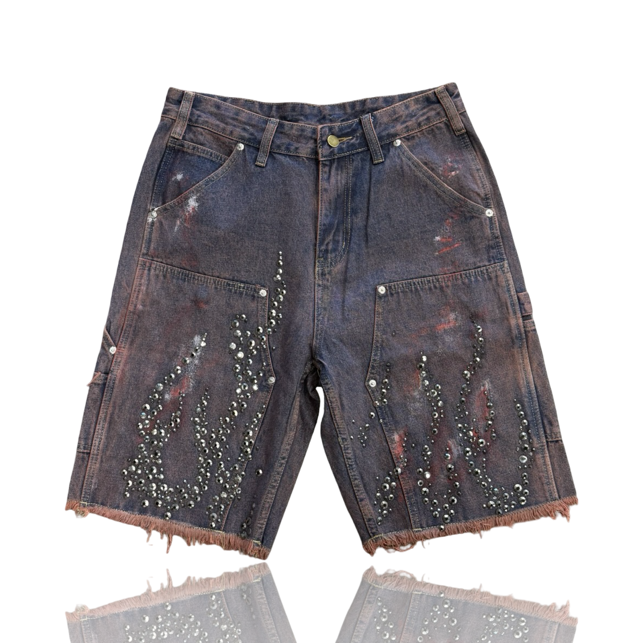 Attere Flame Jorts Purple