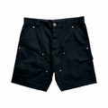 Chrome Hearts Double Knee Carpenter Shorts Black