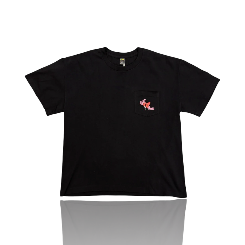 Anti Promo Matty Boy Pink Lips Tee Black