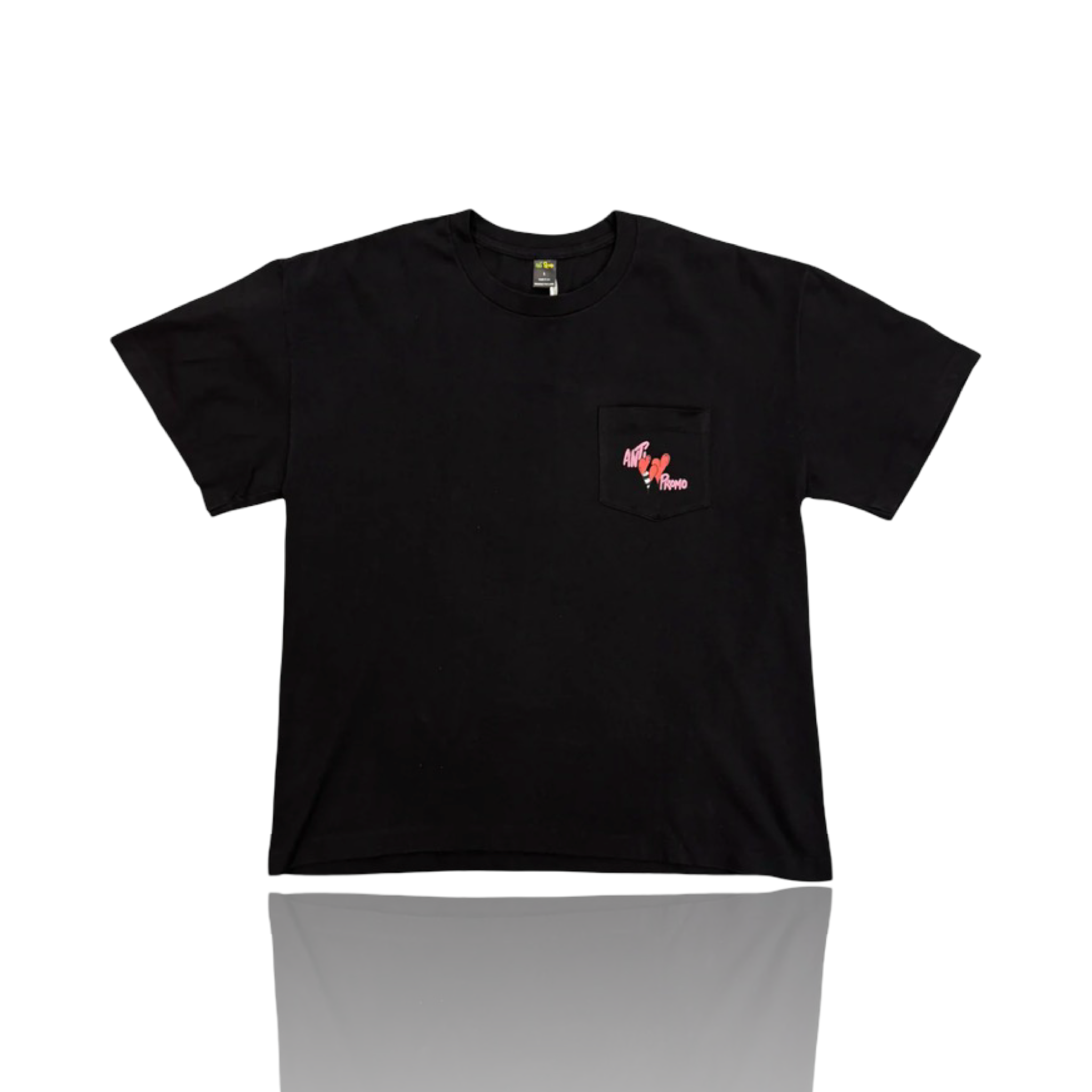 Anti Promo Matty Boy Pink Lips Tee Black