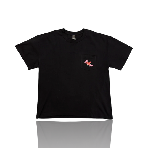 Anti Promo Matty Boy Pink Lips Tee Black