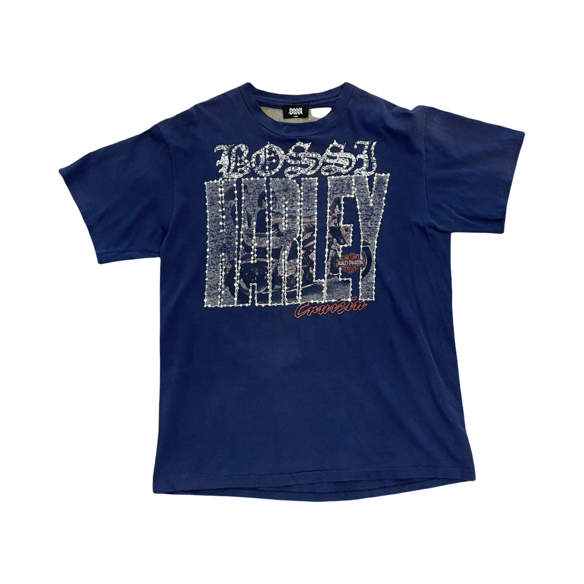 BOSSI Harley Cruisin Tee Blue