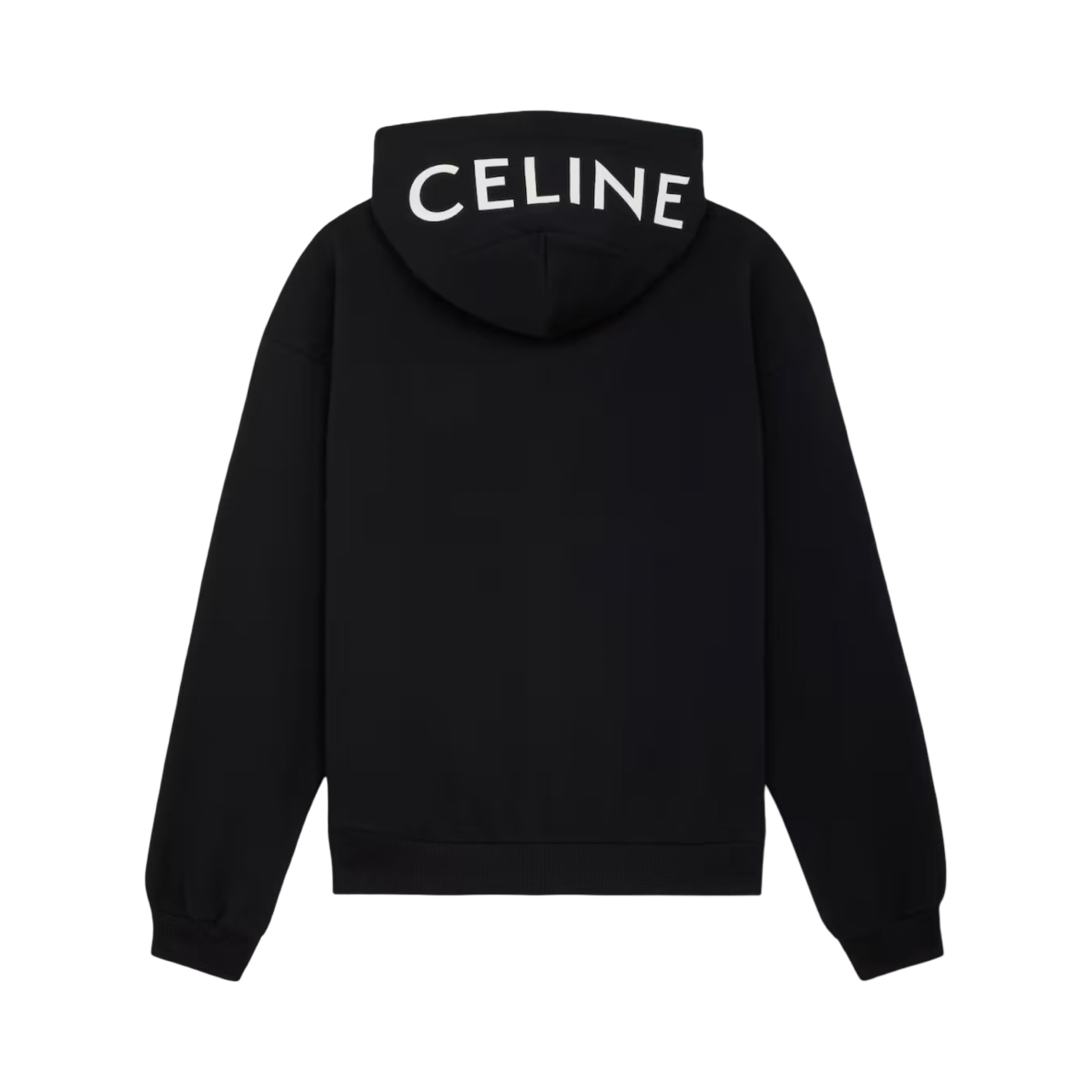 Celine Hood Logo Hoodie