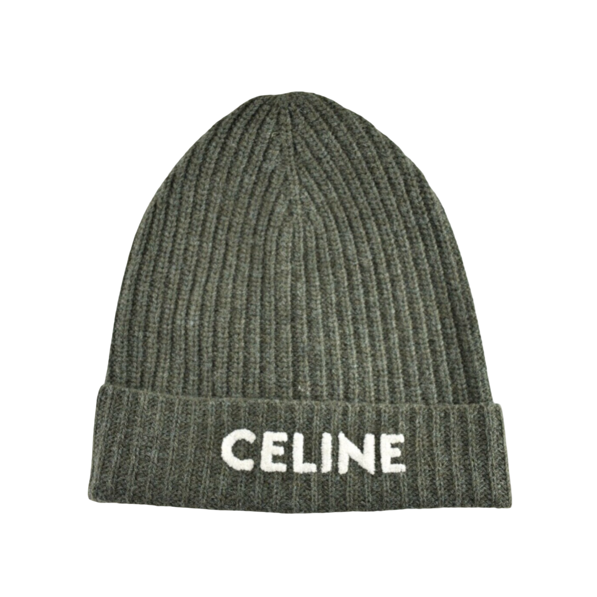 Celine Wool Logo Bosco Beanie