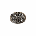 Chrome Hearts Oval Cross Silver  Buckle