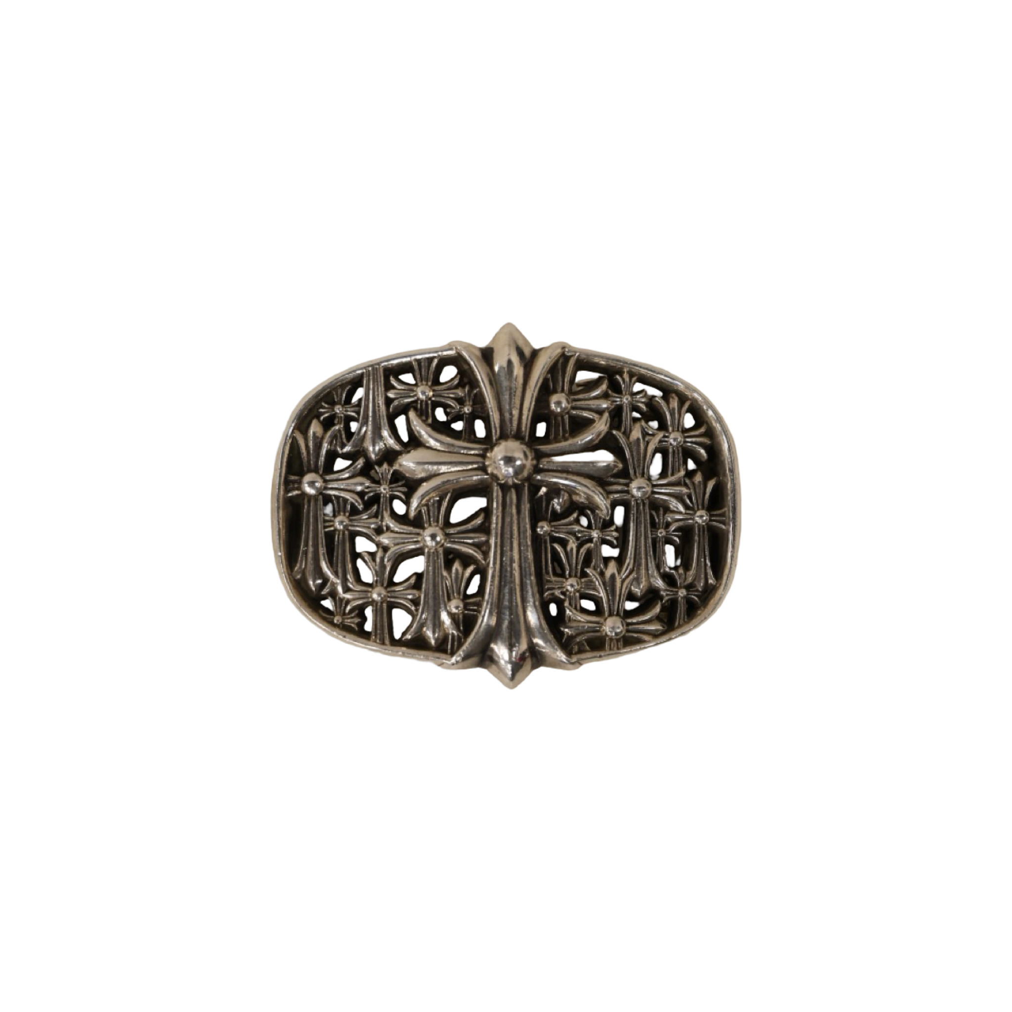 Chrome Hearts Cemetery Buckle Silver