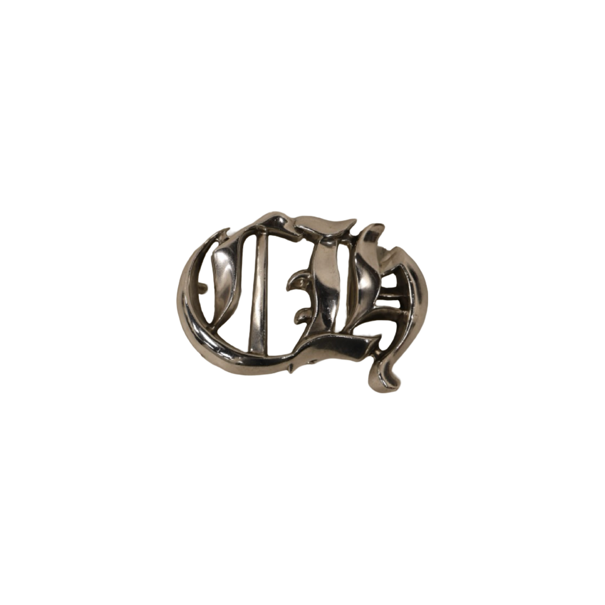 Chrome Hearts CH Belt Silver Buckle