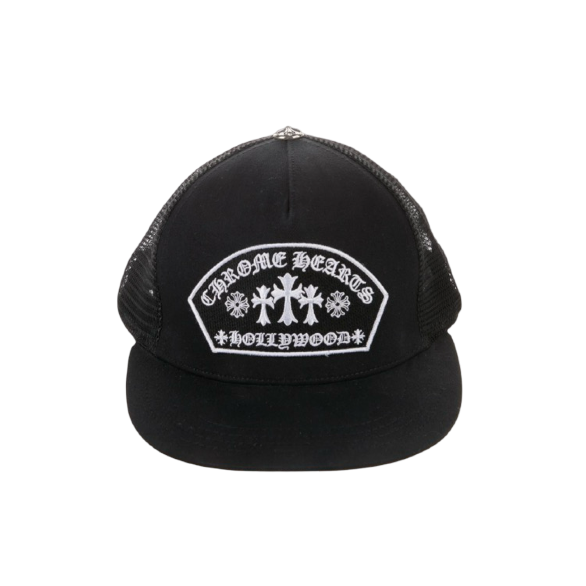 Chrome Hearts King Taco Embroidered Black/White Hat