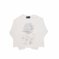 Paly Hollywood Rolling Stone Embroidered Long Sleeve