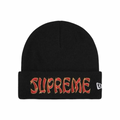 Supreme New Era Action  Beanie Black/Red