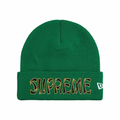 Supreme New Era Action  Beanie Green/Black