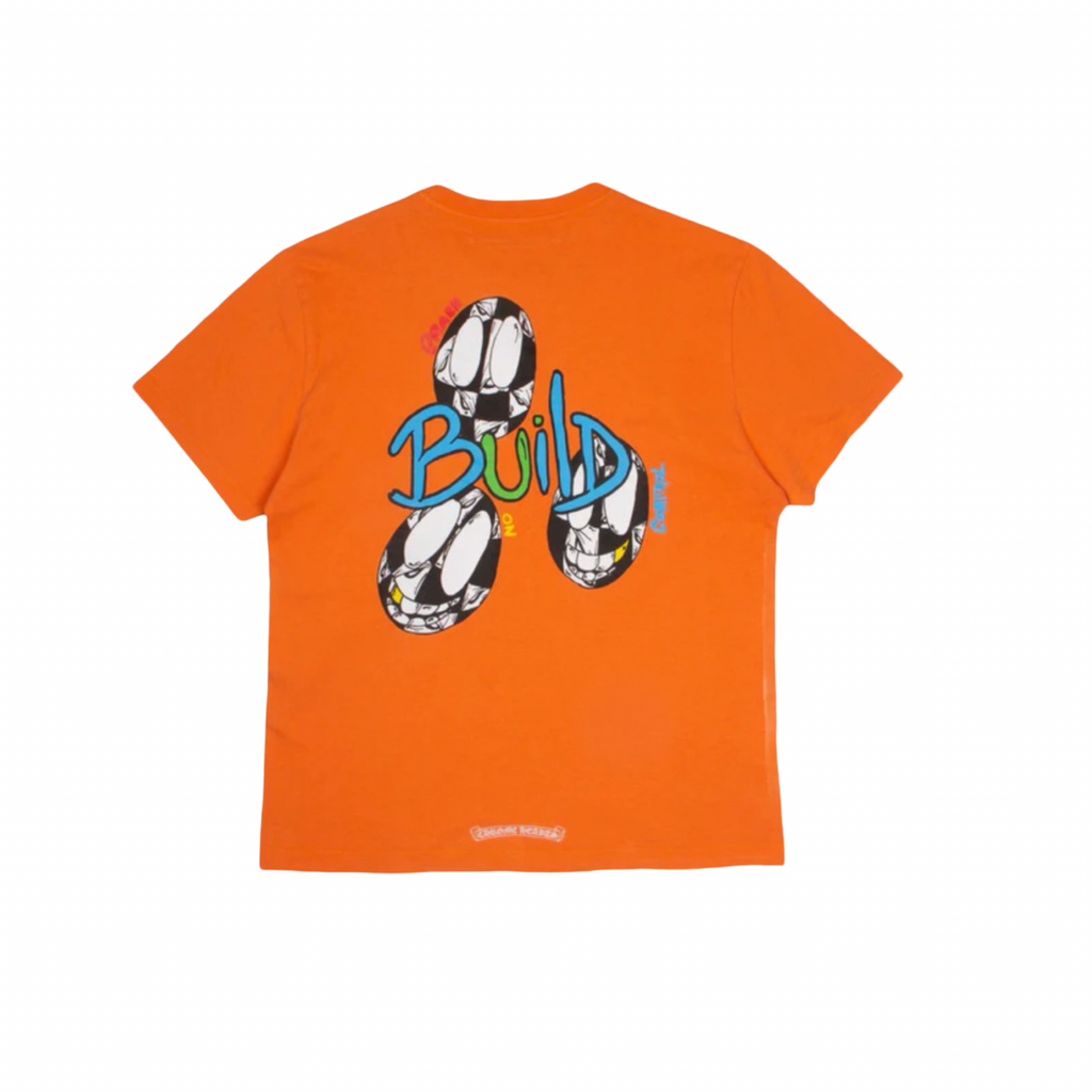 Chrome Hearts Matty Boy Link & Build Tee Orange