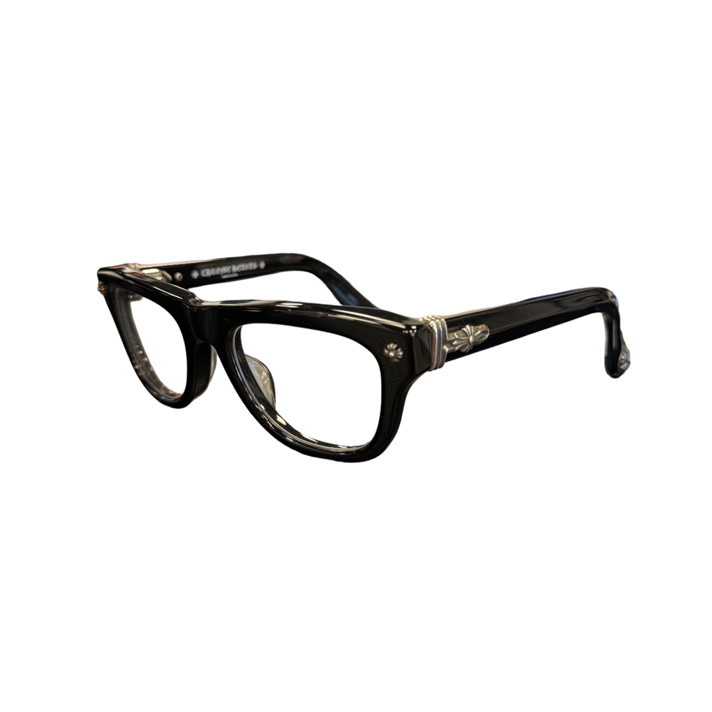 Chrome Hearts Trititsagain Glasses Black/Silver