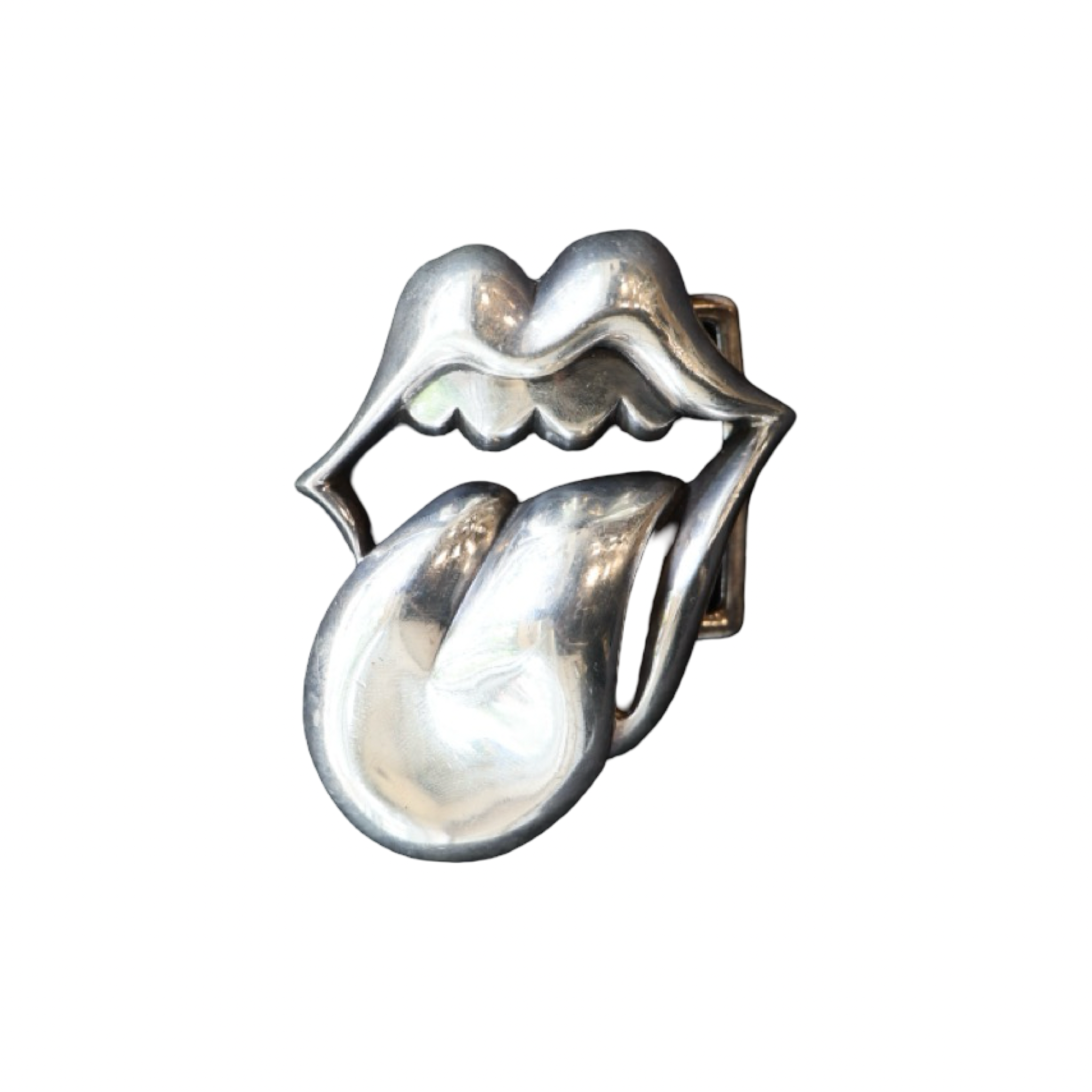 Chrome Hearts Rolling Stones Silver Buckle