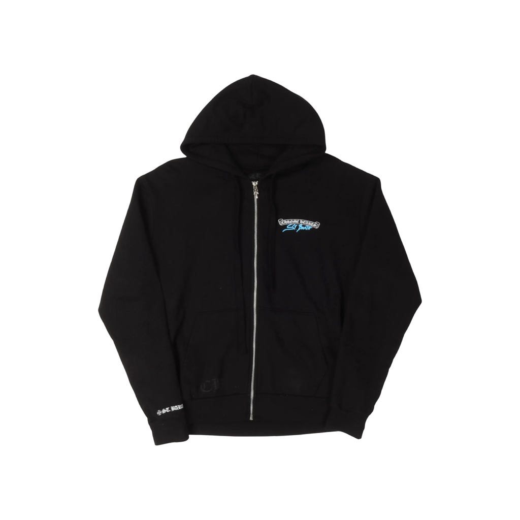 Chrome Hearts St. Barths Exclusive Zip Up Black