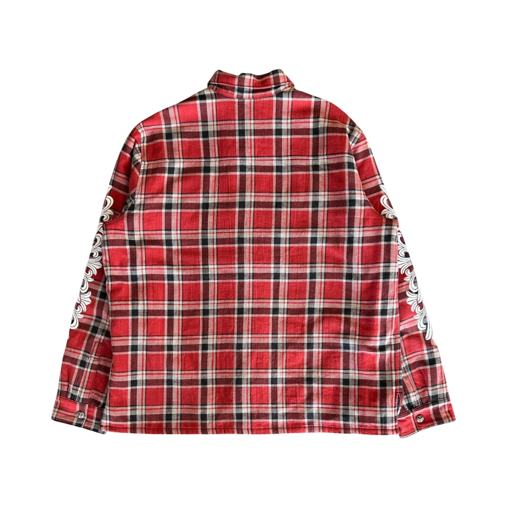 Chrome Hearts Work'n Padded Flannel Red