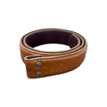 Chrome Hearts Leather Belt Strap Brown