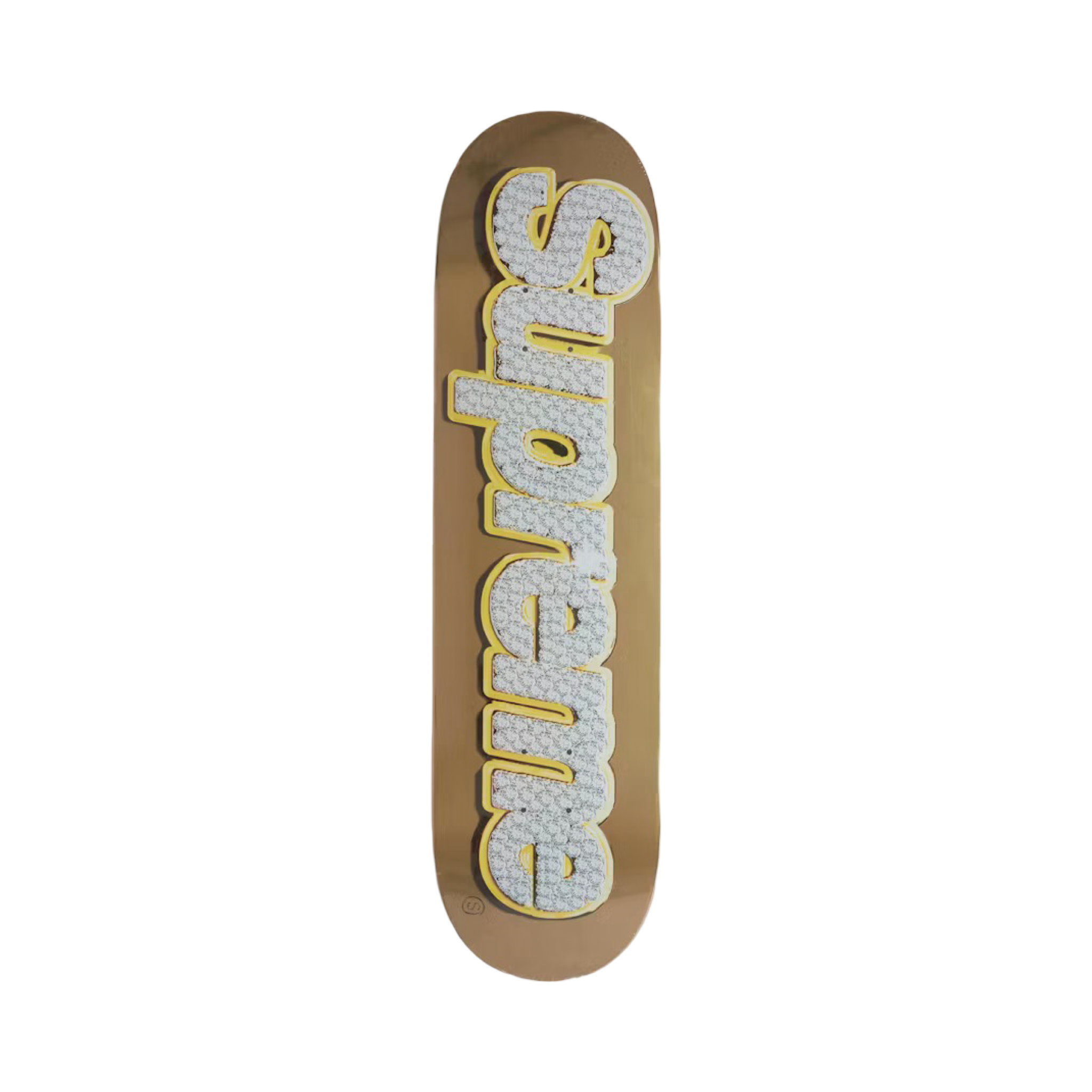 Supreme Bling Box Logo Skateboard