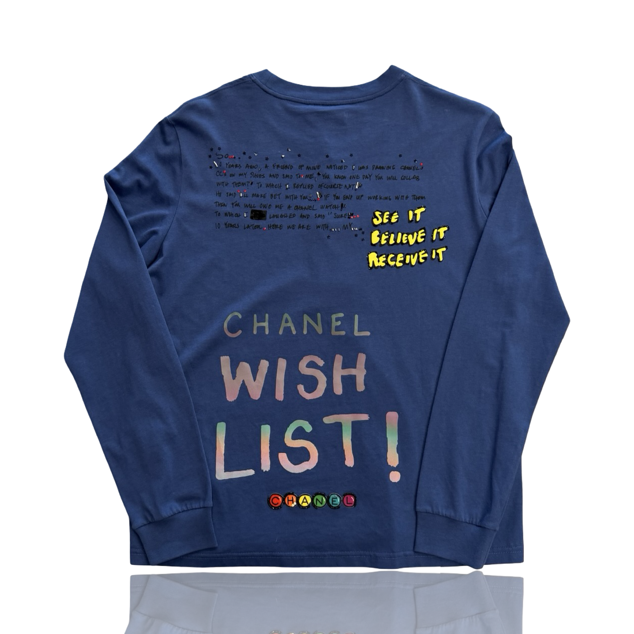 Chanel Pharrell Wish List Longsleeve Navy